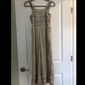 Greyish/beige wide leg jumpsuit